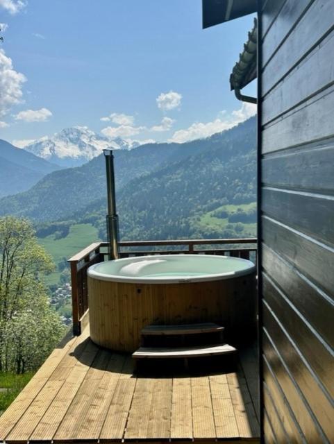 Chalet La Rioule 16 Pers Doucy Bagian luar foto