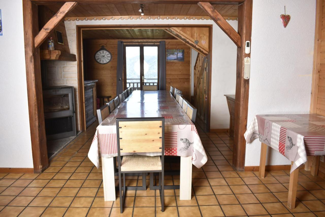 Chalet La Rioule 16 Pers Doucy Bagian luar foto